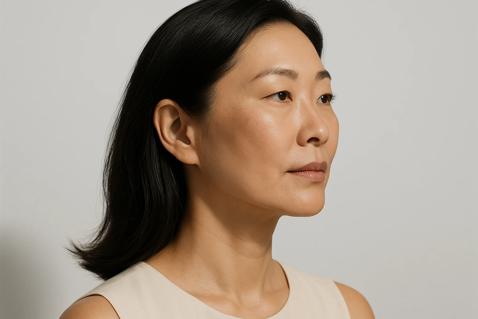 마리오네트주름, 왜 생기고 어떻게 관리할까? 원리부터 회복 케어까지 · 에디토리얼 이미지